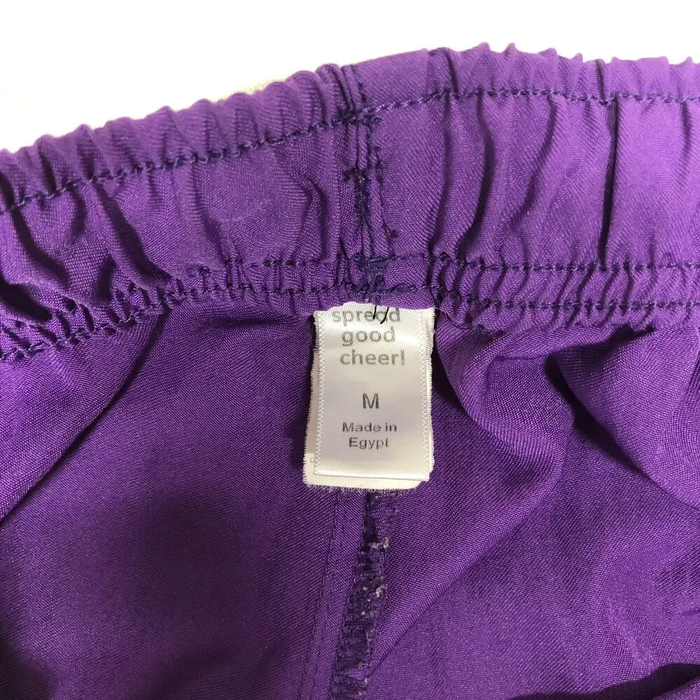 Purple Scrubs From Spread Good Cheer Size M